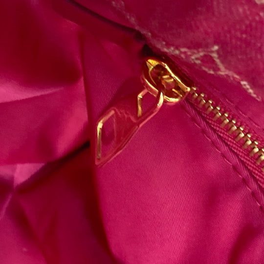 LOUIS VUITTON Shoulder Bag M40870 Monogram denim pink Monogram denim Noeful MM Women Used Authentic