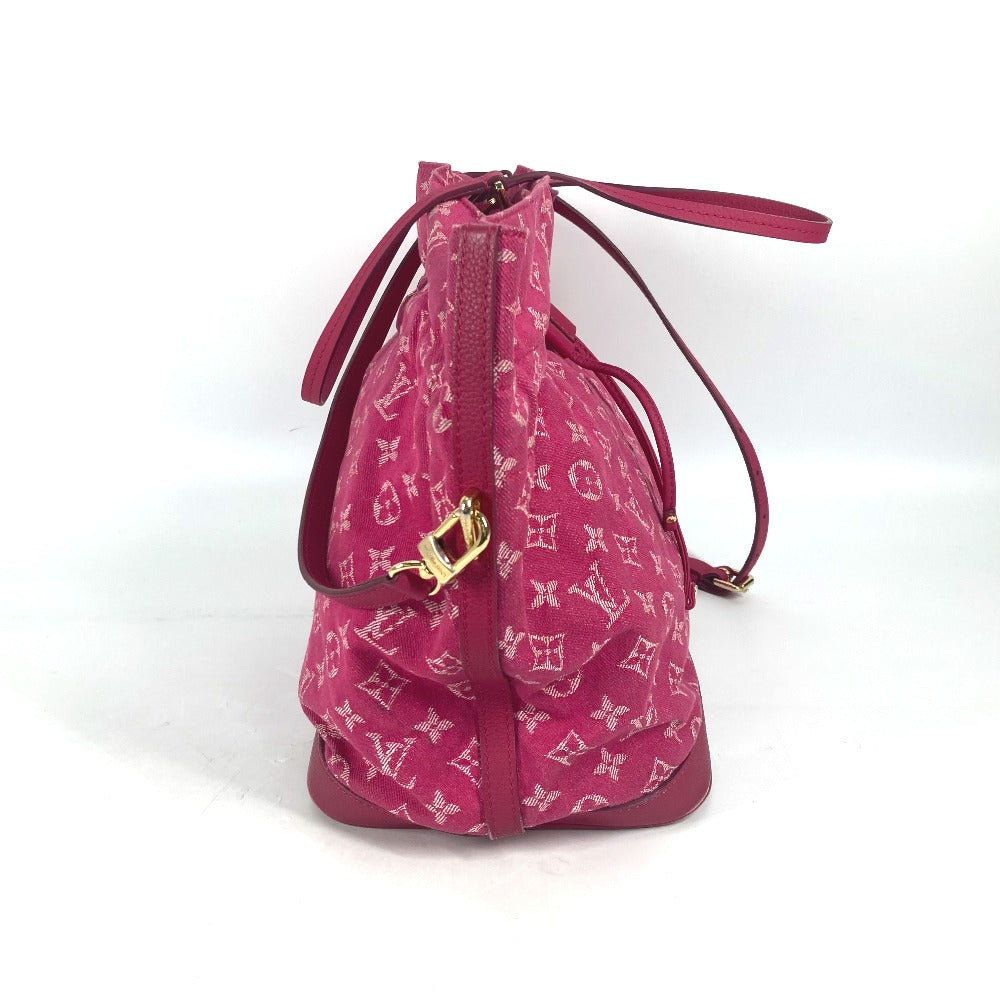 LOUIS VUITTON Shoulder Bag M40870 Monogram denim pink Monogram denim Noeful MM Women Used Authentic