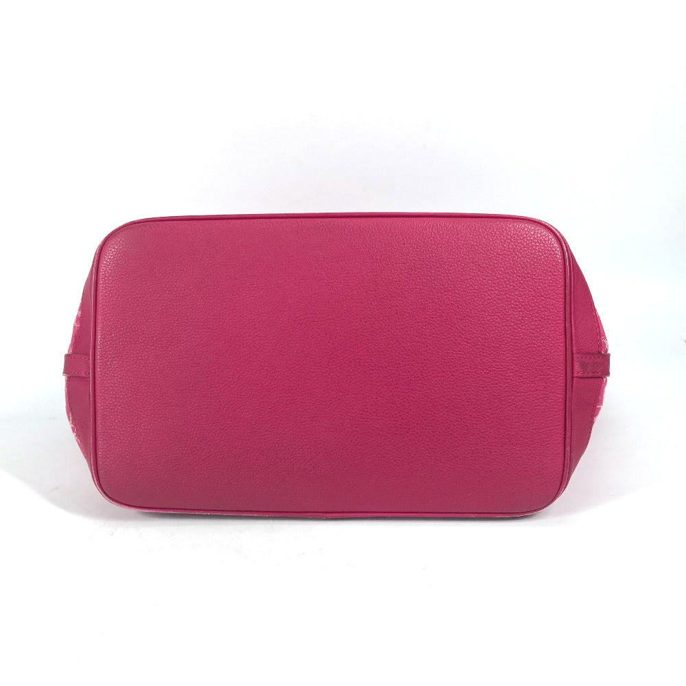 LOUIS VUITTON Shoulder Bag M40870 Monogram denim pink Monogram denim Noeful MM Women Used Authentic