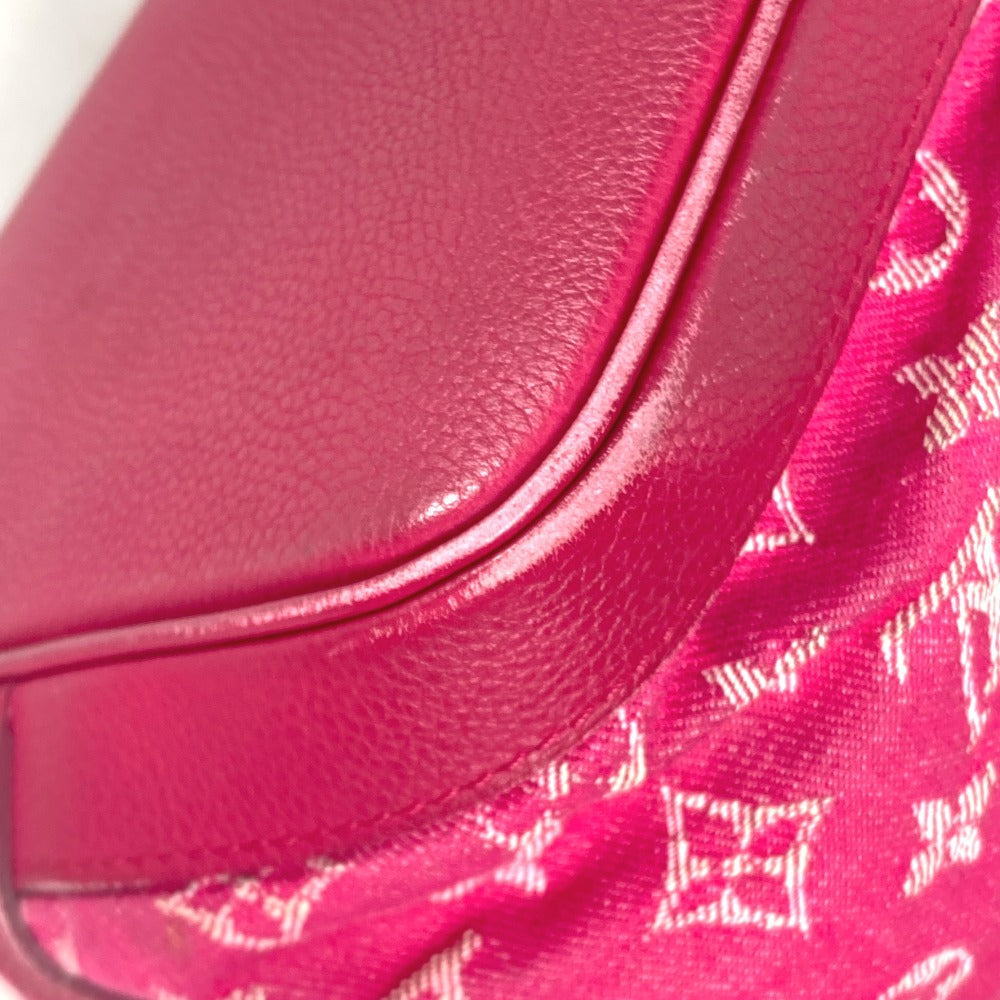 LOUIS VUITTON Shoulder Bag M40870 Monogram denim pink Monogram denim Noeful MM Women Used Authentic