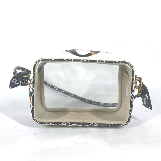 LOUIS VUITTON Shoulder Bag M67883 leather black monogram jungle Beach porch Women Used Authentic