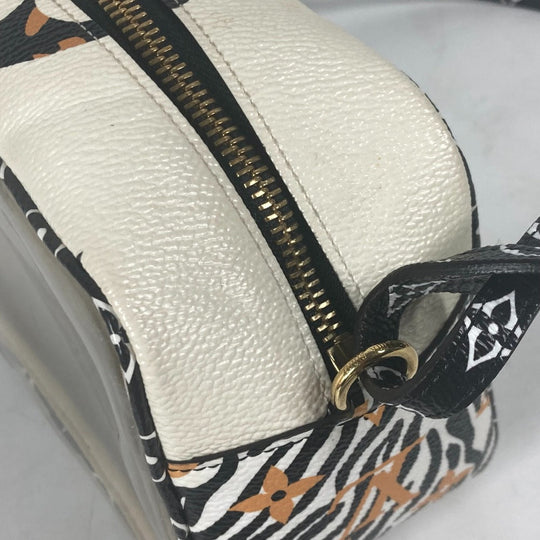 LOUIS VUITTON Shoulder Bag M67883 leather black monogram jungle Beach porch Women Used Authentic