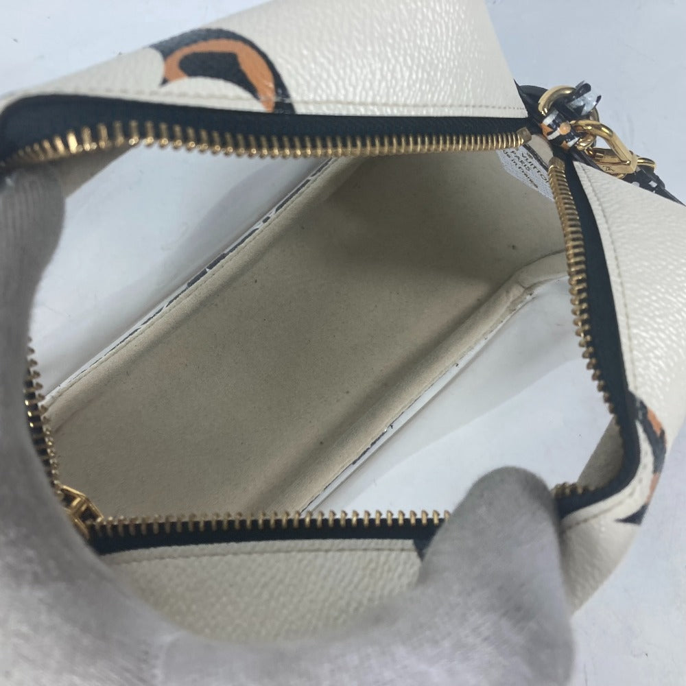 LOUIS VUITTON Shoulder Bag M67883 leather black monogram jungle Beach porch Women Used Authentic