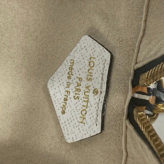 LOUIS VUITTON Shoulder Bag M67883 leather black monogram jungle Beach porch Women Used Authentic