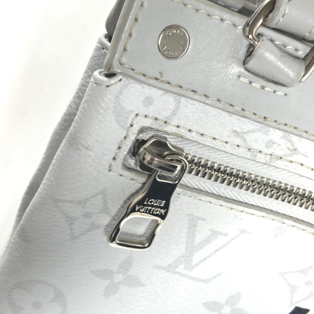 LOUIS VUITTON Tote Bag M44627 Monogram canvas white Monogram white Flat Vertical Tote mens Used Authentic