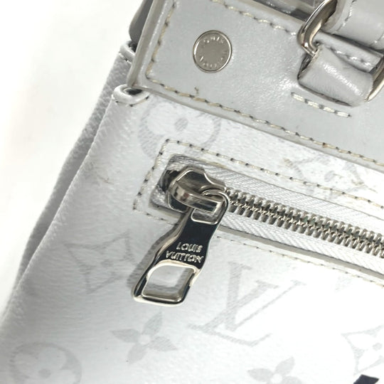 LOUIS VUITTON Tote Bag M44627 Monogram canvas white Monogram white Flat Vertical Tote mens Used Authentic