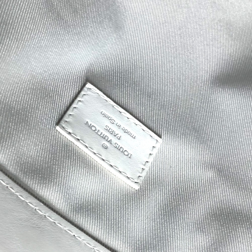 LOUIS VUITTON Tote Bag M44627 Monogram canvas white Monogram white Flat Vertical Tote mens Used Authentic