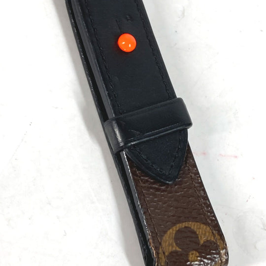 LOUIS VUITTON key ring MP2293 Monogram canvas Brown Monogram Porto Cle Dragonne mens Used Authentic