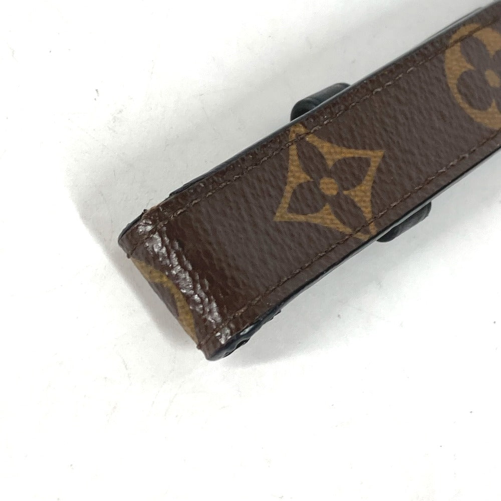 LOUIS VUITTON key ring MP2293 Monogram canvas Brown Monogram Porto Cle Dragonne mens Used Authentic