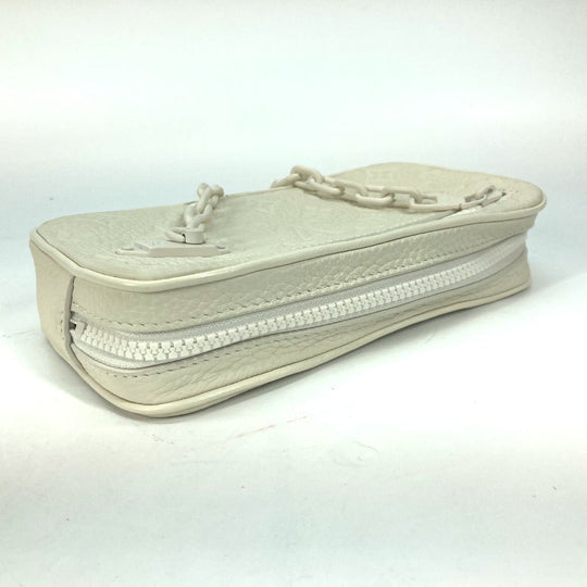 LOUIS VUITTON Clutch bag M53551  Monogram Ann Platt Leather white Monogram Ann Platt Pochette Volga Women Used Authentic