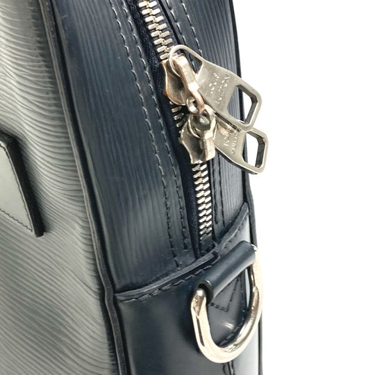 LOUIS VUITTON Business bag M54092 Epi Leather Navy Epi Porto documen business mens Used Authentic