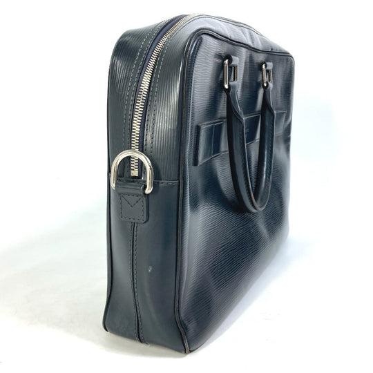 LOUIS VUITTON Business bag M54092 Epi Leather Navy Epi Porto documen business mens Used Authentic