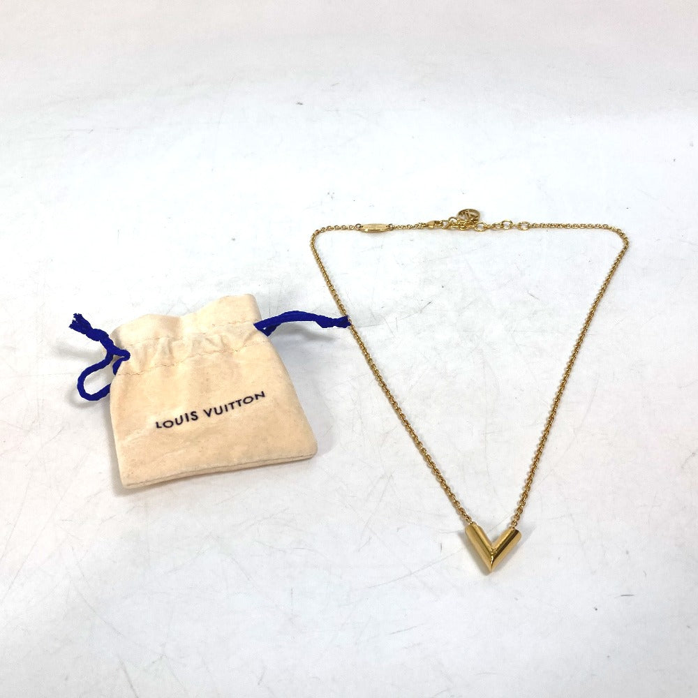 LOUIS VUITTON Necklace M61083 metal gold Necklace ・ Essential V