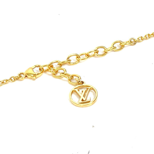 LOUIS VUITTON Necklace M61083 metal gold Necklace ・ Essential V