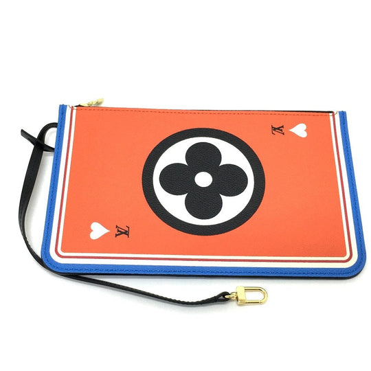 LOUIS VUITTON Tote Bag M57462 canvas multicolor Game on monogram Neverfull MM Women Used Authentic