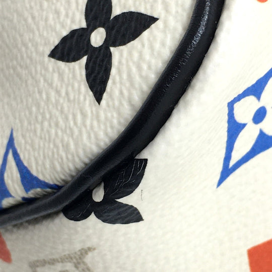 LOUIS VUITTON Tote Bag M57462 canvas multicolor Game on monogram Neverfull MM Women Used Authentic