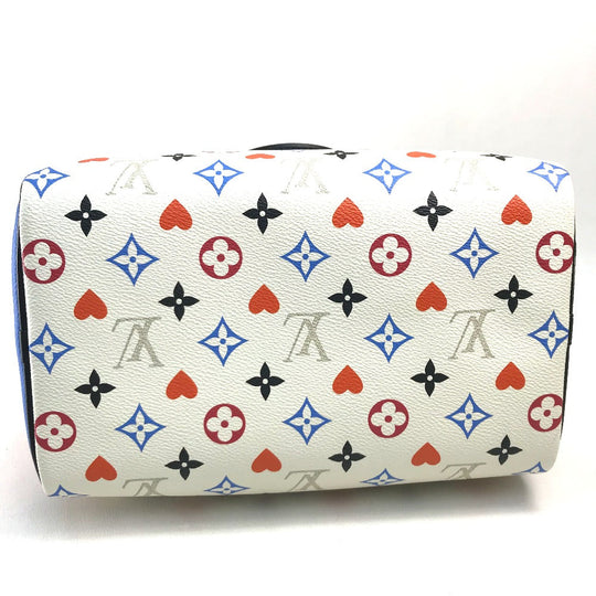 LOUIS VUITTON Handbag M57466 Monogram canvas White x Multicolor Monogram multi Speedy bandouliere 25 Women Used Authentic