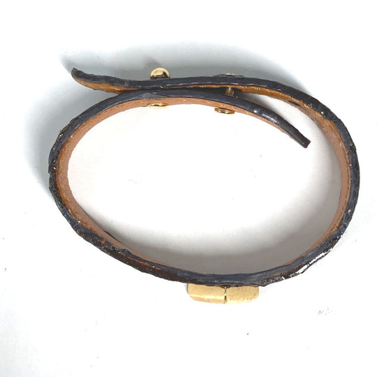 LOUIS VUITTON bracelet M6042F Monogram canvas Brown Monogram Bracelet Essential V Women 17 Used Authentic
