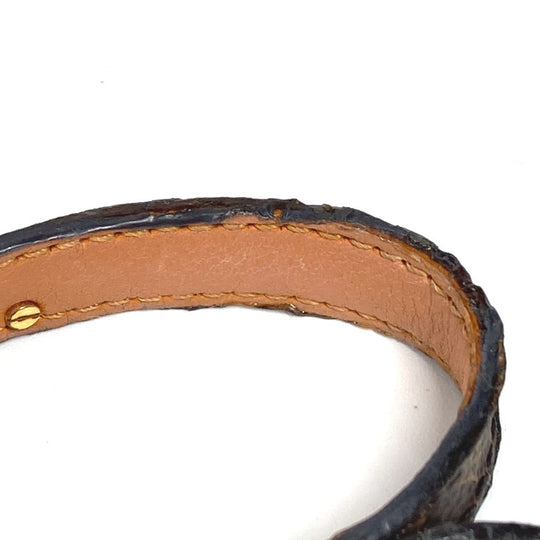 LOUIS VUITTON bracelet M6042F Monogram canvas Brown Monogram Bracelet Essential V Women 17 Used Authentic