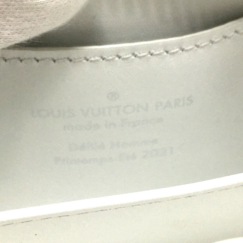 LOUIS VUITTON Trifold wallet M80209 Taurillon Clemence Leather white Monogram LV friend print unisex(Unisex) Used Authentic