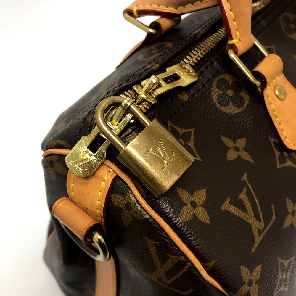 LOUIS VUITTON Boston Duffel bag M41112 Monogram canvas Brown speedy bandouliere30 Women Used Authentic