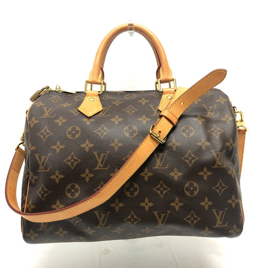 LOUIS VUITTON Boston Duffel bag M41112 Monogram canvas Brown speedy bandouliere30 Women Used Authentic