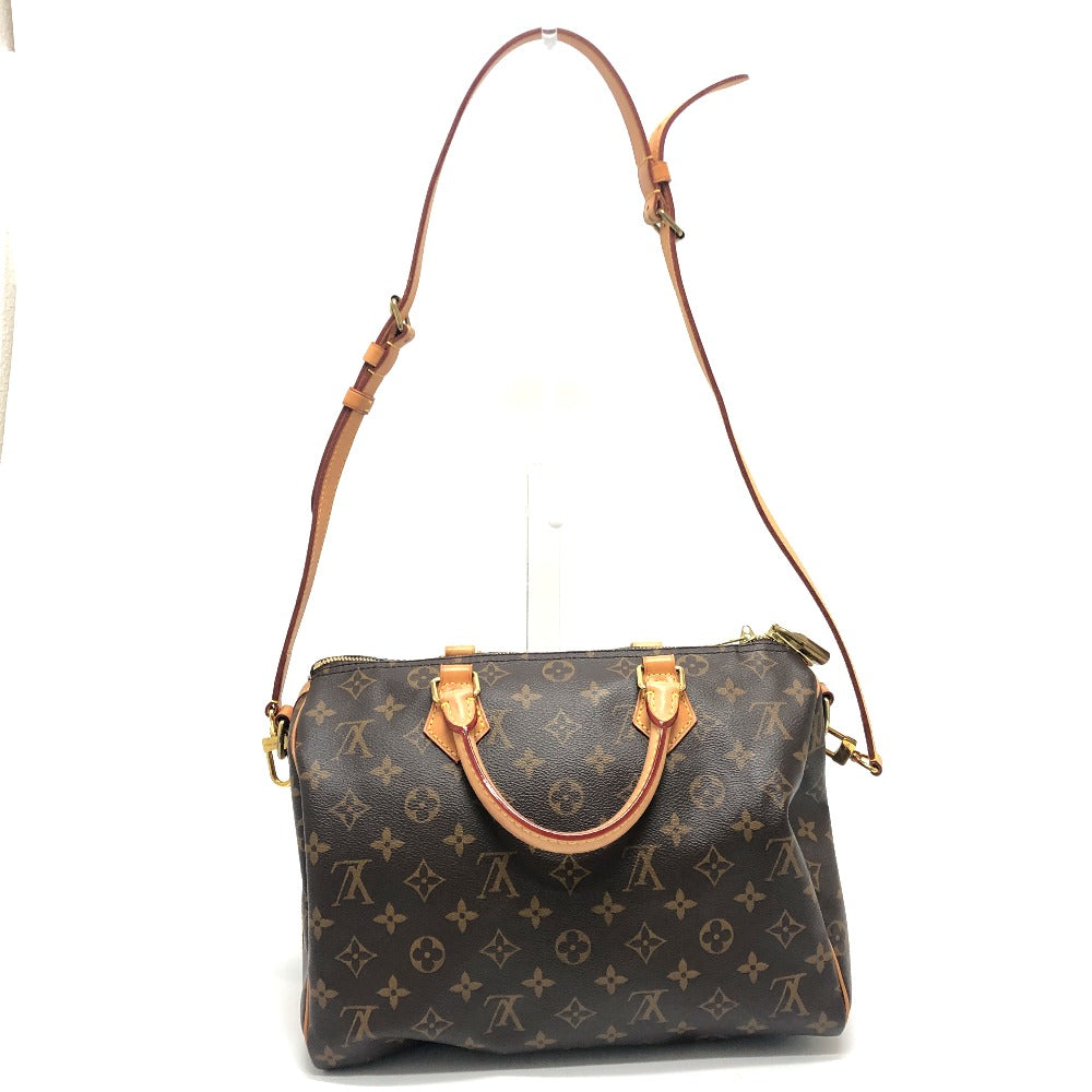 LOUIS VUITTON Boston Duffel bag M41112 Monogram canvas Brown speedy bandouliere30 Women Used Authentic