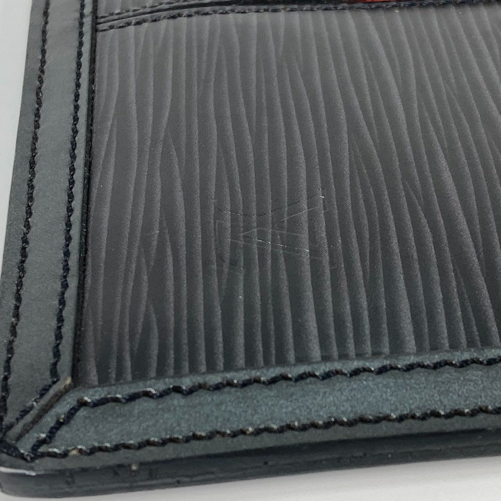 LOUIS VUITTON Tote Bag M54622 Epi Leather black Epi stretch Silver fizz mens Used Authentic