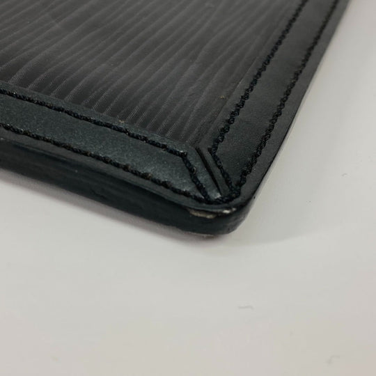 LOUIS VUITTON Tote Bag M54622 Epi Leather black Epi stretch Silver fizz mens Used Authentic