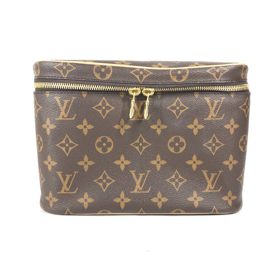 LOUIS VUITTON Handbag M42265 Monogram canvas Brown Monogram Nice BB Women Used Authentic