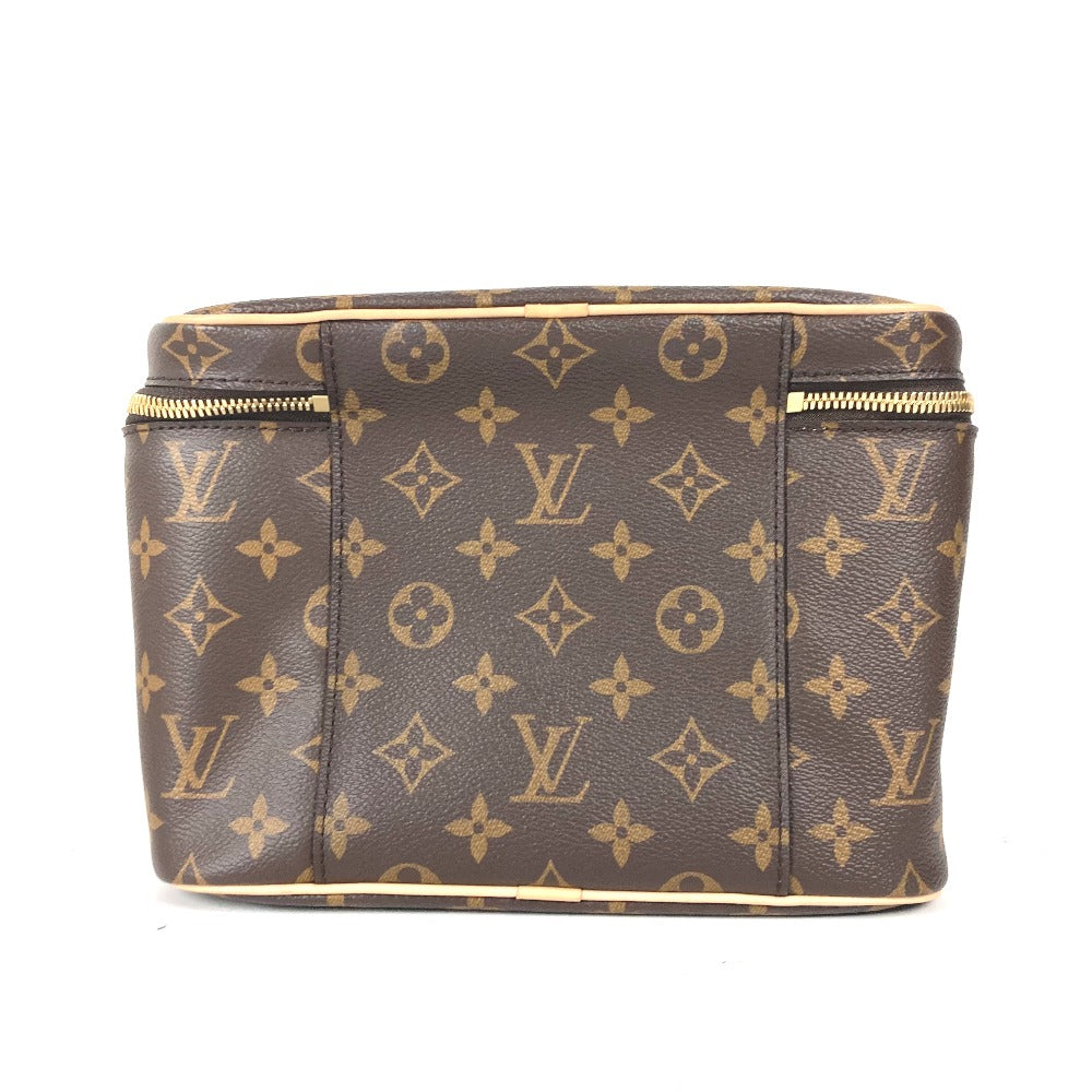 LOUIS VUITTON Handbag M42265 Monogram canvas Brown Monogram Nice BB Women Used Authentic