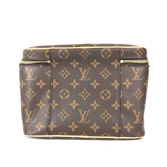 LOUIS VUITTON Handbag M42265 Monogram canvas Brown Monogram Nice BB Women Used Authentic