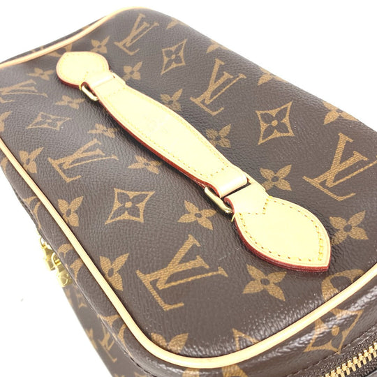 LOUIS VUITTON Handbag M42265 Monogram canvas Brown Monogram Nice BB Women Used Authentic