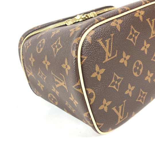 LOUIS VUITTON Handbag M42265 Monogram canvas Brown Monogram Nice BB Women Used Authentic
