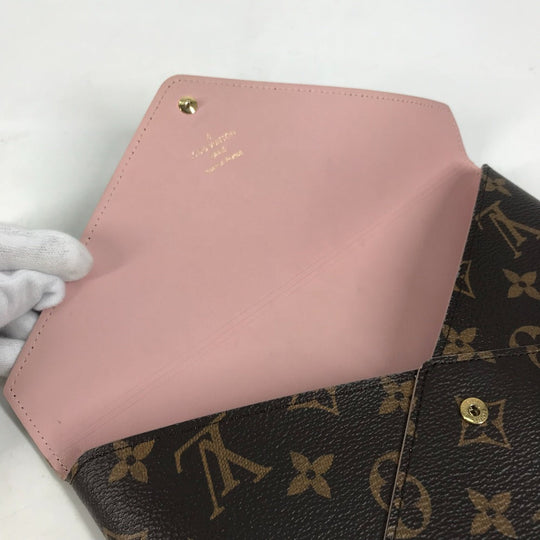 LOUIS VUITTON Clutch bag M62034 Monogram canvas Brown Monogram Pochette Kirigami Women Used Authentic