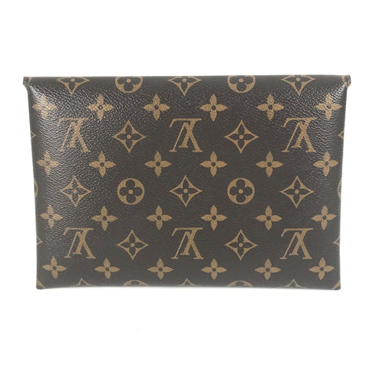 LOUIS VUITTON Clutch bag M62034 Monogram canvas Brown Monogram Pochette Kirigami Women Used Authentic