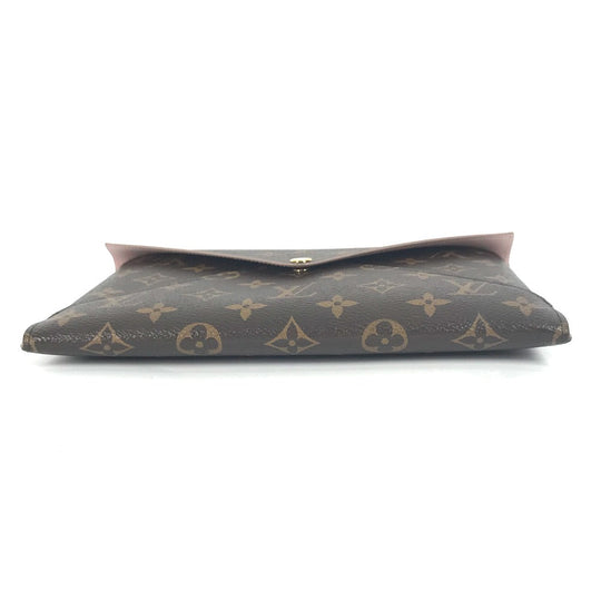 LOUIS VUITTON Clutch bag M62034 Monogram canvas Brown Monogram Pochette Kirigami Women Used Authentic