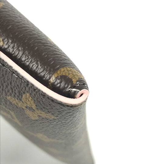 LOUIS VUITTON Clutch bag M62034 Monogram canvas Brown Monogram Pochette Kirigami Women Used Authentic