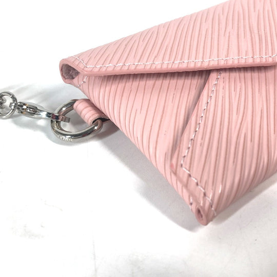 LOUIS VUITTON Necklace M68557 Epi Leather pink Epi Kirigami Necklace Women Used Authentic