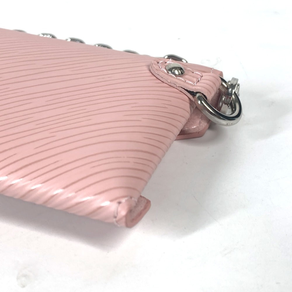 LOUIS VUITTON Necklace M68557 Epi Leather pink Epi Kirigami Necklace Women Used Authentic