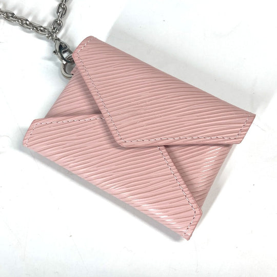 LOUIS VUITTON Necklace M68557 Epi Leather pink Epi Kirigami Necklace Women Used Authentic