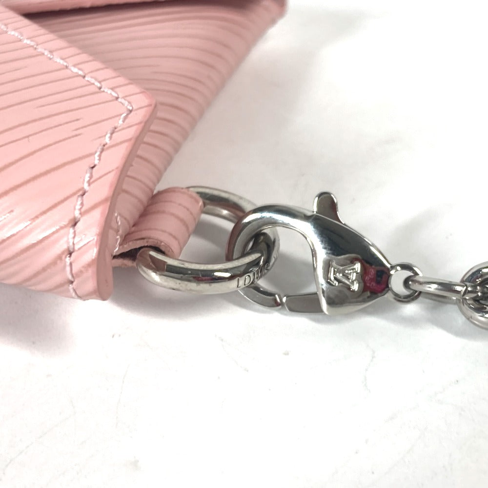 LOUIS VUITTON Necklace M68557 Epi Leather pink Epi Kirigami Necklace Women Used Authentic