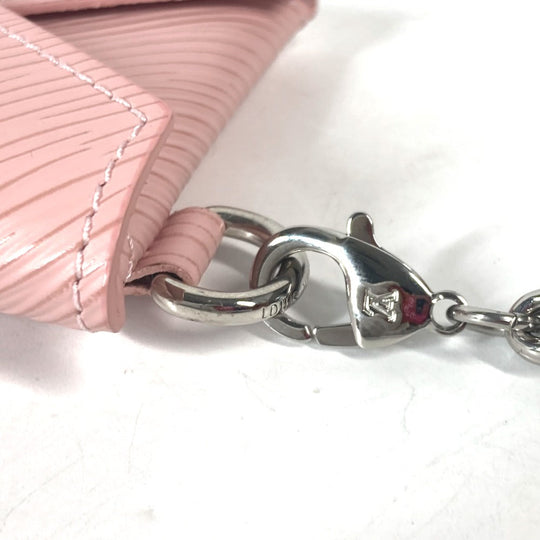 LOUIS VUITTON Necklace M68557 Epi Leather pink Epi Kirigami Necklace Women Used Authentic