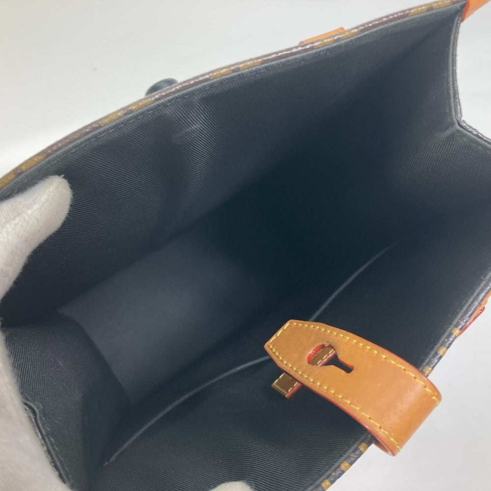 LOUIS VUITTON Tote Bag N40355 Damier canvas Brown Damier Giant NIGO collaboration Mini tote mens Used Authentic