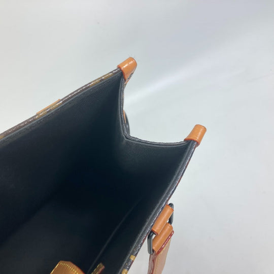 LOUIS VUITTON Tote Bag N40355 Damier canvas Brown Damier Giant NIGO collaboration Mini tote mens Used Authentic