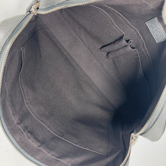 LOUIS VUITTON Business bag M32711 Taiga Leather gray Taiga Taiga Porto Document Business PDB mens Secondhand Authentic