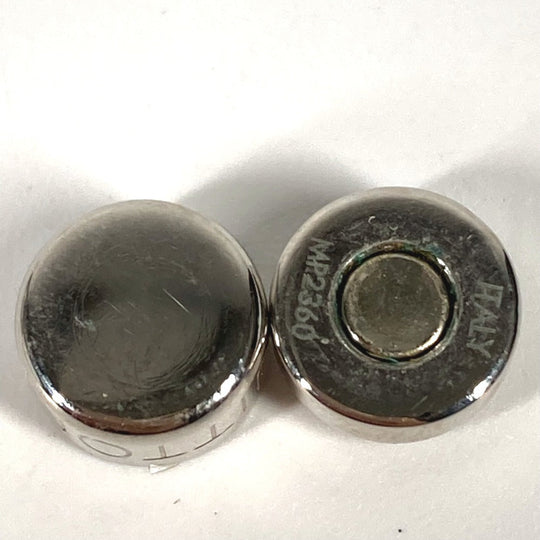 LOUIS VUITTON Pierce MP2360 metal blue Turquoise loop earrings magnetic earrings mens Used Authentic