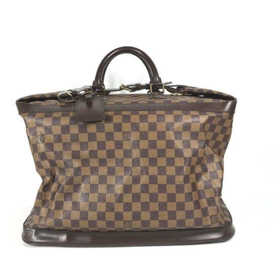 LOUIS VUITTON Boston Duffel bag N41160 Damier canvas Brown Damier Grimo 45 unisex(Unisex) Used Authentic