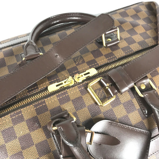 LOUIS VUITTON Boston Duffel bag N41160 Damier canvas Brown Damier Grimo 45 unisex(Unisex) Used Authentic