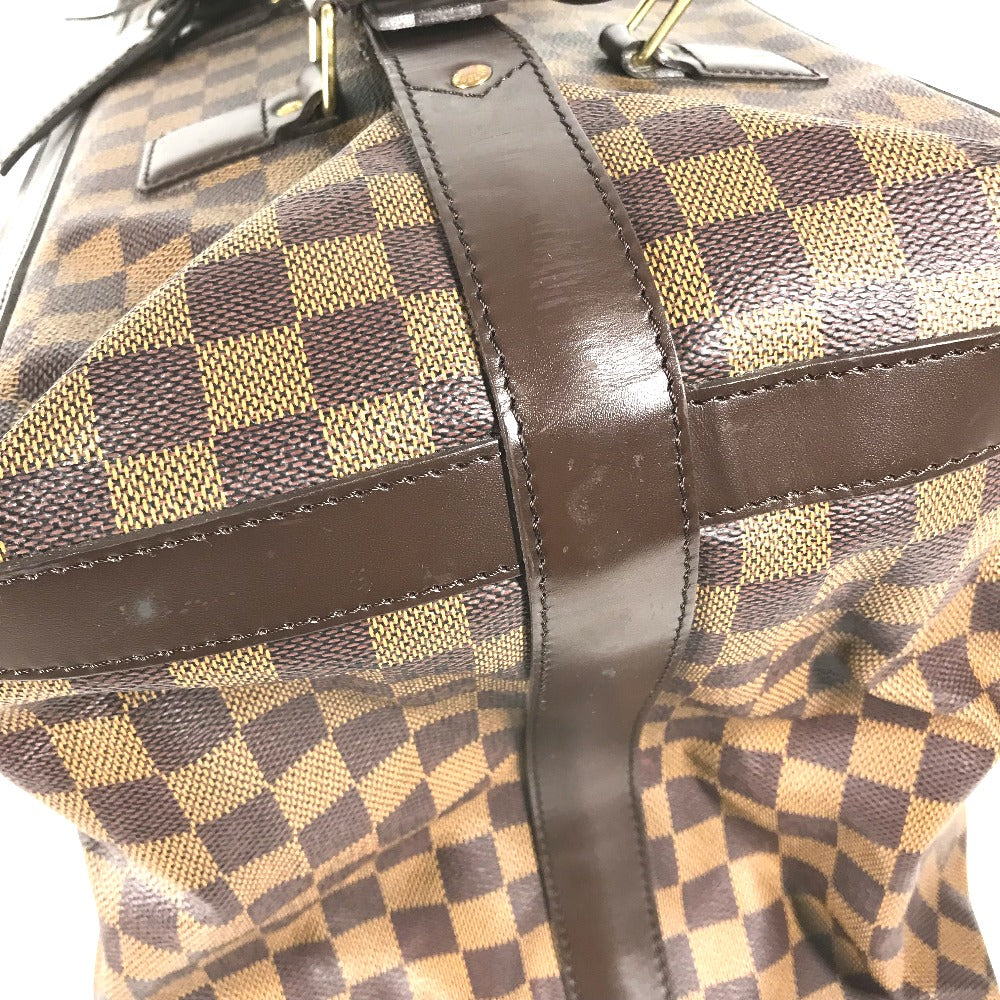 LOUIS VUITTON Boston Duffel bag N41160 Damier canvas Brown Damier Grimo 45 unisex(Unisex) Used Authentic